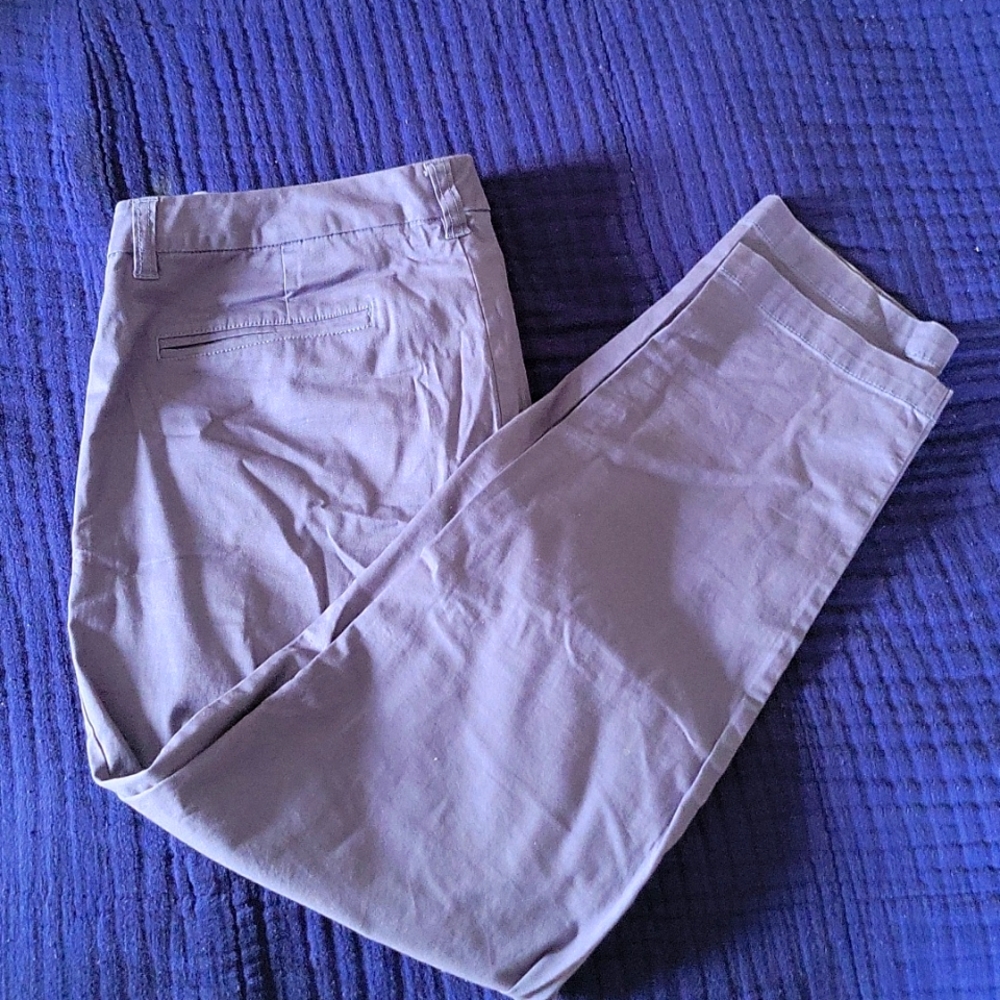 Maison Jules Lou Lou Weekend Casual size 12 color blue capri
